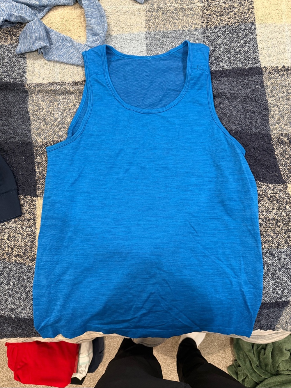 Lululemon Bright Blue Men's Tank Top